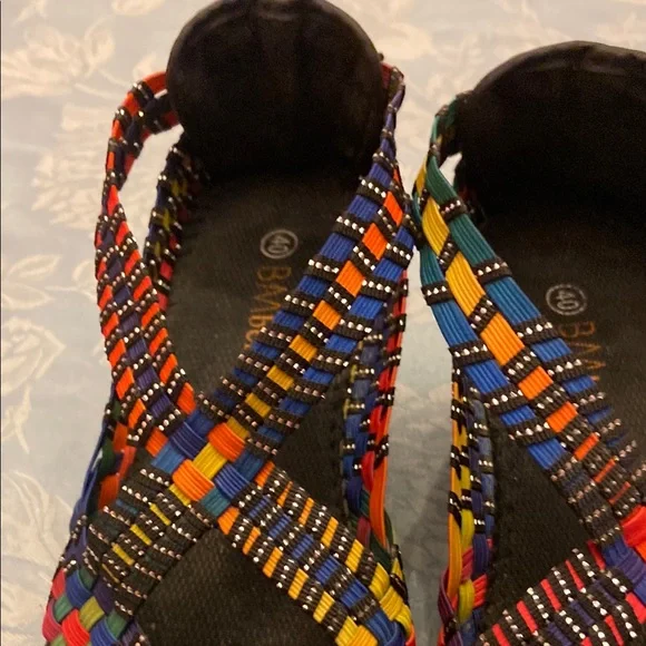 Bernie Mev Colorful Strappy Women's Sandals Size 40. 9/9.5 women’s - Picture 11 of 15